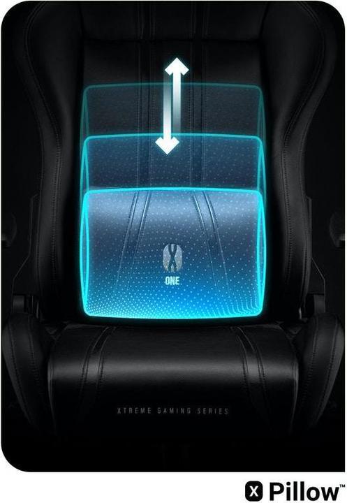 Actual product image Diablo Gaming chair X-One 2.0 Gaming Chair Normal, Black-white