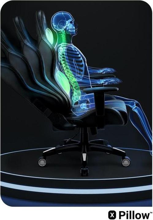 Actual product image Diablo Gaming chair X-One 2.0 Gaming Chair Normal, Black-white