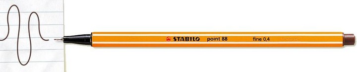 Produktbild STABILO point 88 Fineliner (Braun, 1 x)