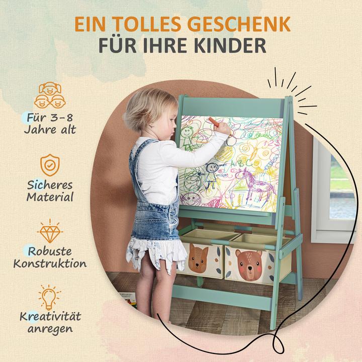 Produktbild Aiyaplay Kindertafel mit Papierrolle und Hängebeutel