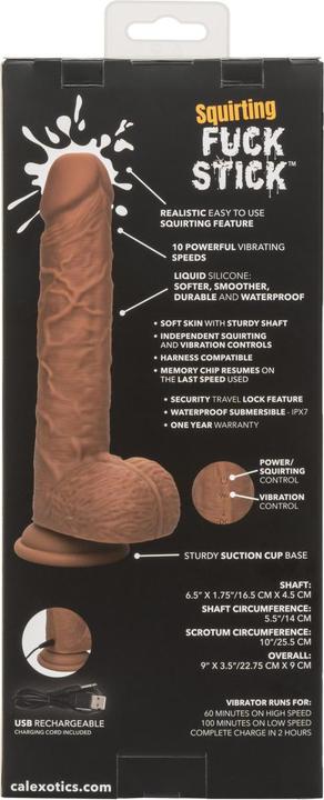 Image du produit CalExotics Squirting Fuck Stick™ - Brown