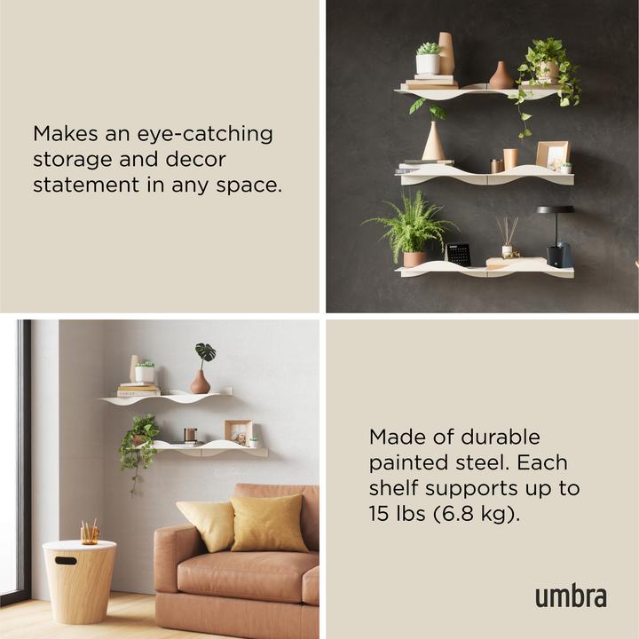 Immagine prodotto Umbra Scaffali Surf (43 x 18 x 10 cm)