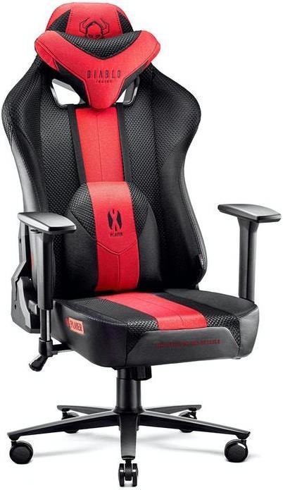 Actual product image Diablo Gaming chair X-Player 2.0 Gaming Chair Kids, Black-red