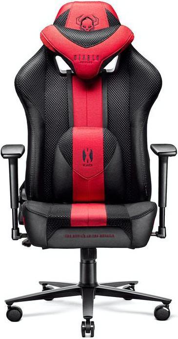 Actual product image Diablo Gaming chair X-Player 2.0 Gaming Chair Kids, Black-red