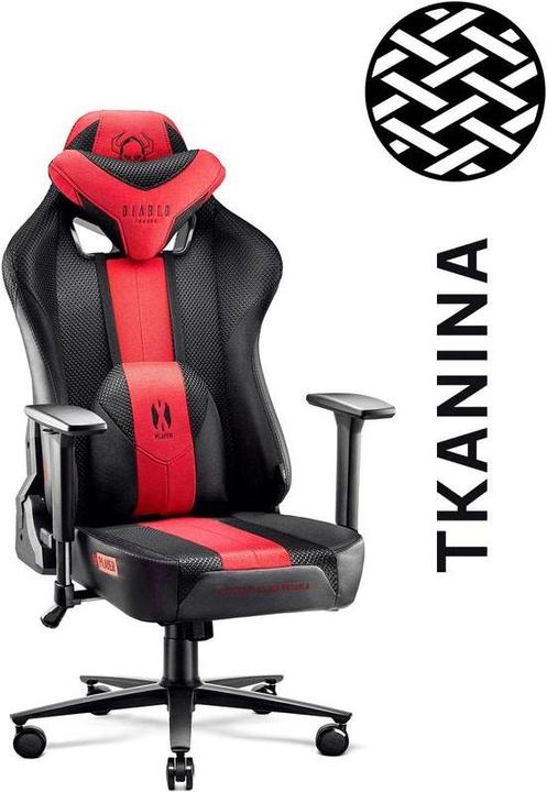 Actual product image Diablo Gaming chair X-Player 2.0 Gaming Chair Kids, Black-red