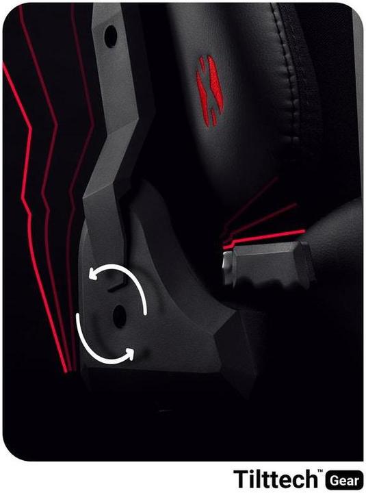 Actual product image Diablo Gaming chair X-Player 2.0 Gaming Chair Kids, Black-red