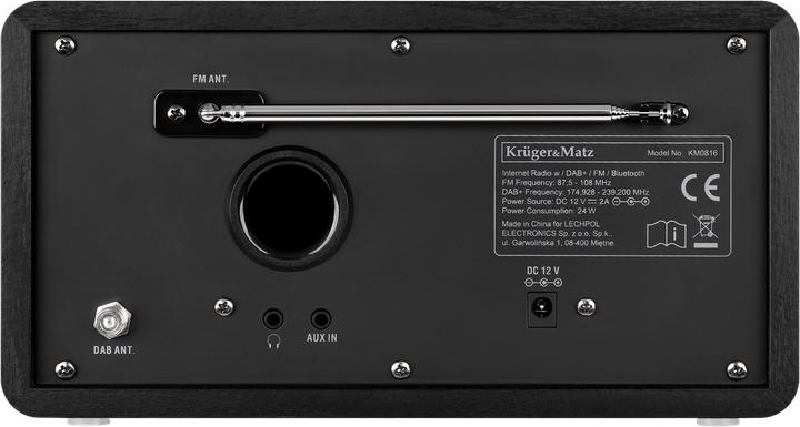 Actual product image Krüger&Matz KM0816 (DAB+, FM, Bluetooth)