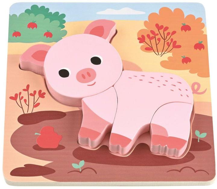 Image du produit Spielba Ensemble de puzzles avec 4 animaux