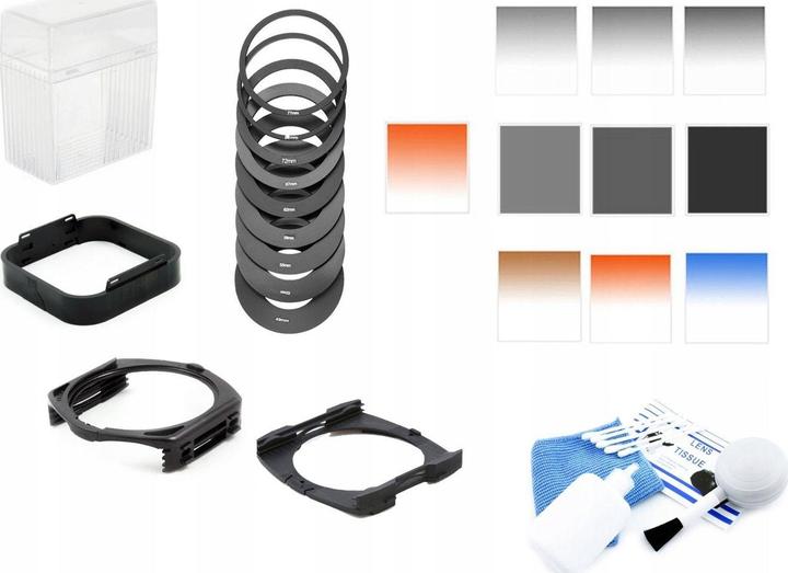 Massa filter COKIN SET P 28in1 Handles Filters Adapters Box cleaning kit (Filteradapter)