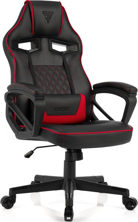 Actual product image Sense Gaming chair Sense7 Knight Gaming Chair, Black-red