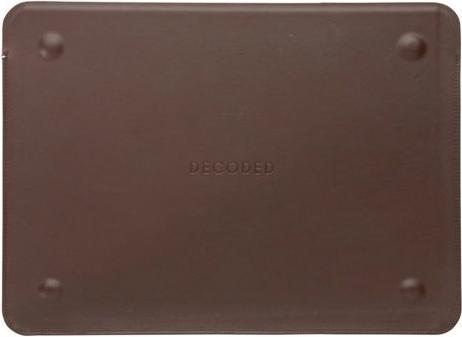 Image du produit Decoded Housse en cuir pour Macbook 14 pouces chocolat (14")