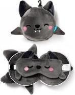 Puckator Fledermaus-Reisekissen und Schlafmaske (Head & neck pillow)