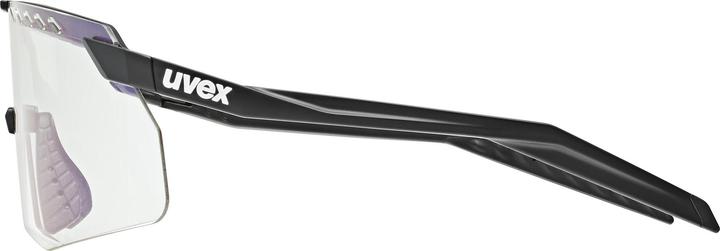 Actual product image Uvex pace stage small V (black matt (blue), variomatic mirror blue)