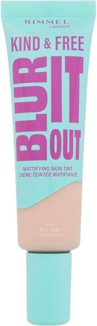 Actual product image Rimmel London Kind & Free Blur It Out Mattierende Hauttönung 010 Rose Elfenbein
