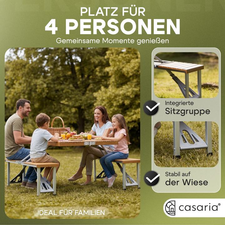 Actual product image Casaria Camping table
