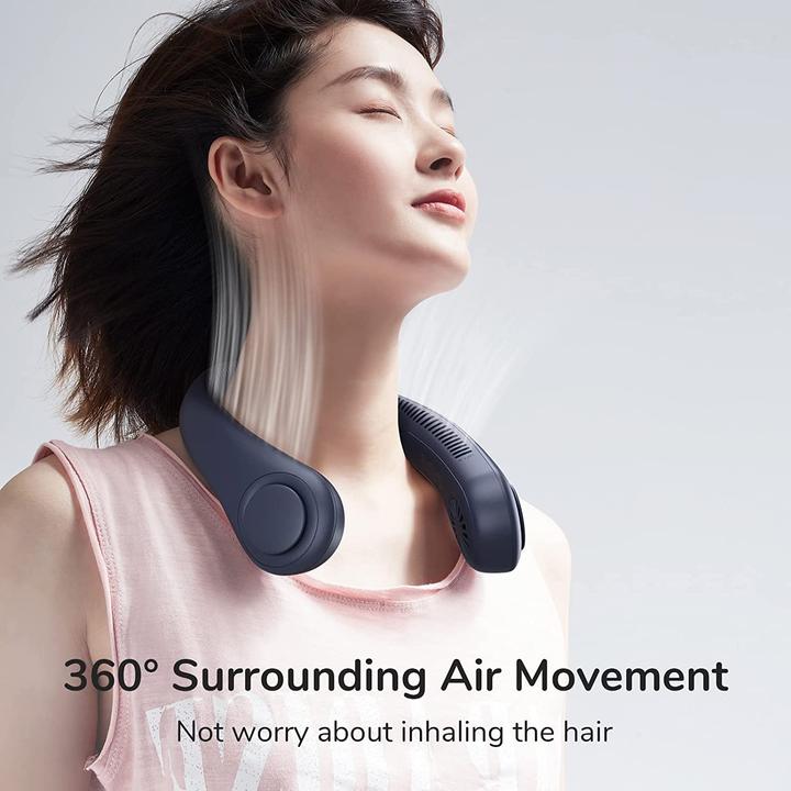 Actual product image Jisulife Neck fan