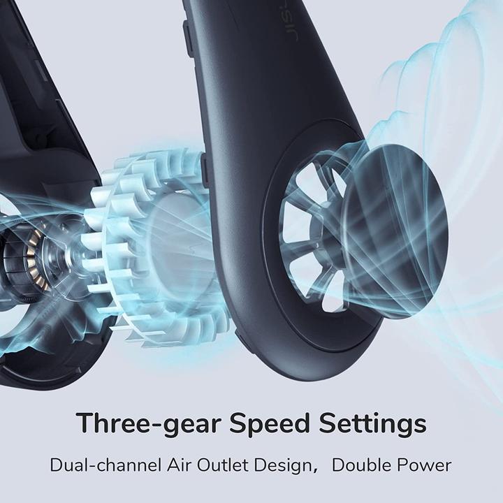 Actual product image Jisulife Neck fan