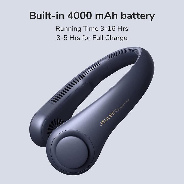 Actual product image Jisulife Neck fan