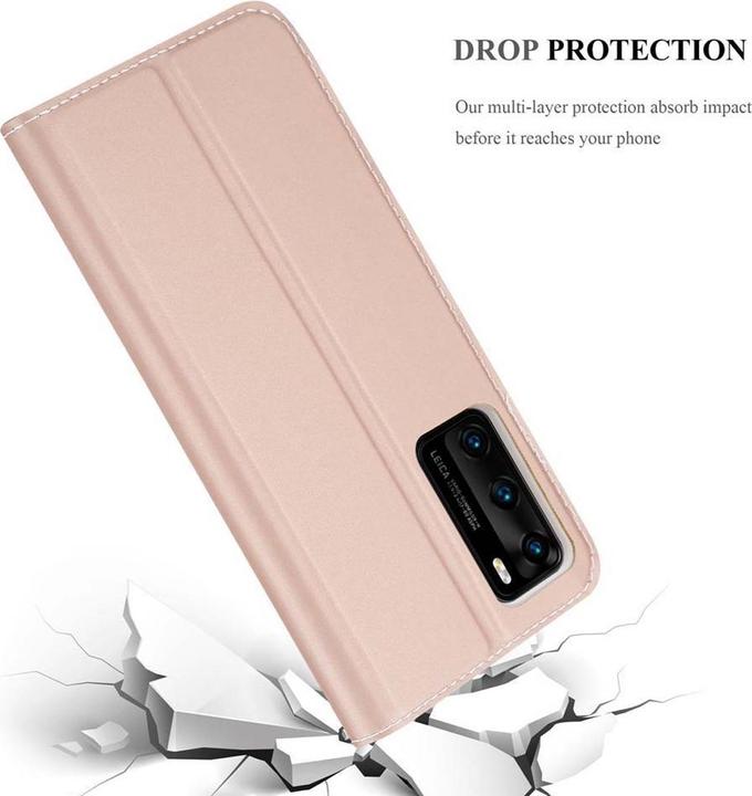 Actual product image Cadorabo Book Classy Style Cover (Huawei P40)