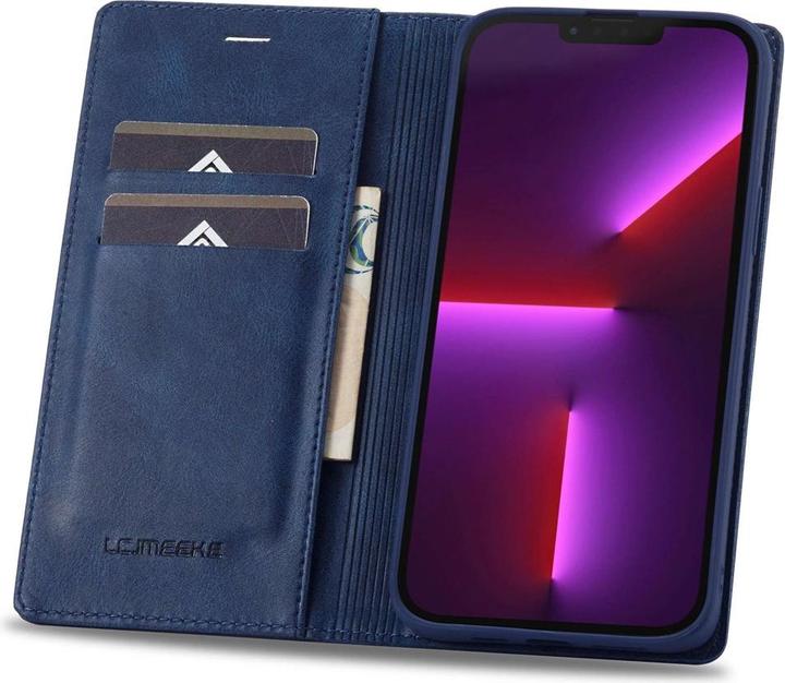 Produktbild Ueli Express Leder Buch Etui Tasche mit Kartenfach (Apple iPhone 13 Pro Max)