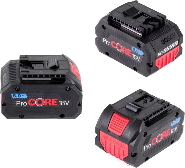 Productafbeelding Bosch Professional Bosch ProCore starterset met 3x ProCORE 18 V 8.0 Ah professionele oplaadbare accu GBA ( 1600A016GK (18 V)