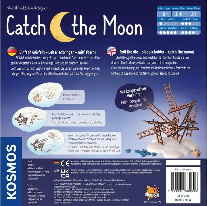 Actual product image Kosmos Family game Catch the Moon (English)