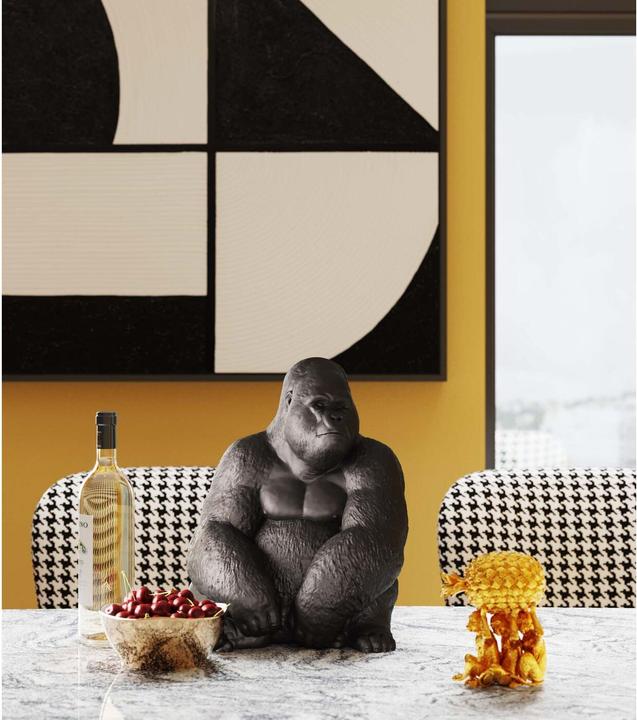 Actual product image Kare Design Deco Figurine Monkey Gorilla Side Medium