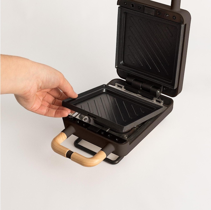 Actual product image Create STONE 2 IN 1 COMPACT - Sandwich and Waffle Iron