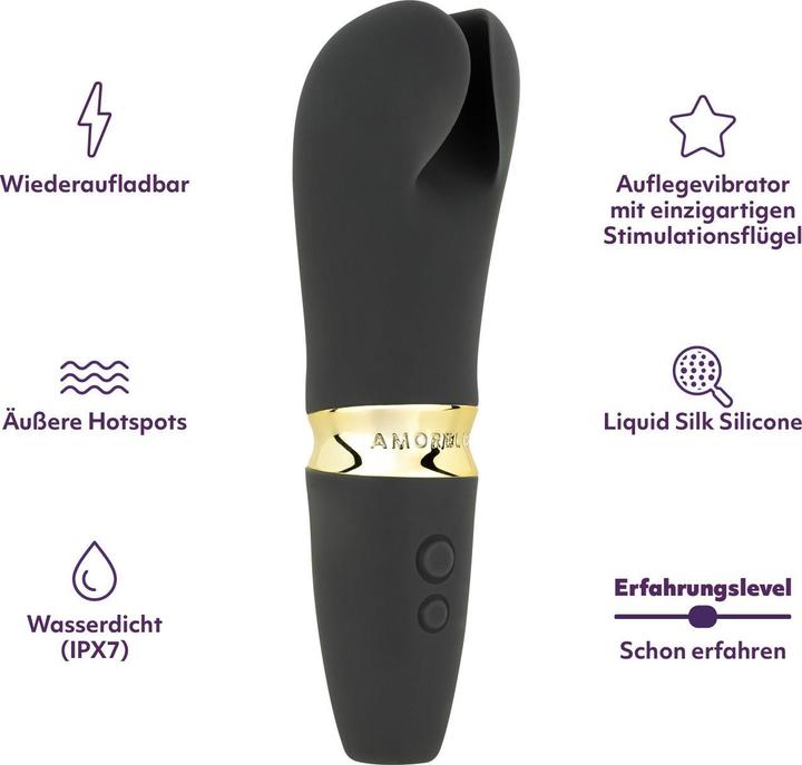 Image du produit Amorelie »Snog 2.0« Auflegevibrator