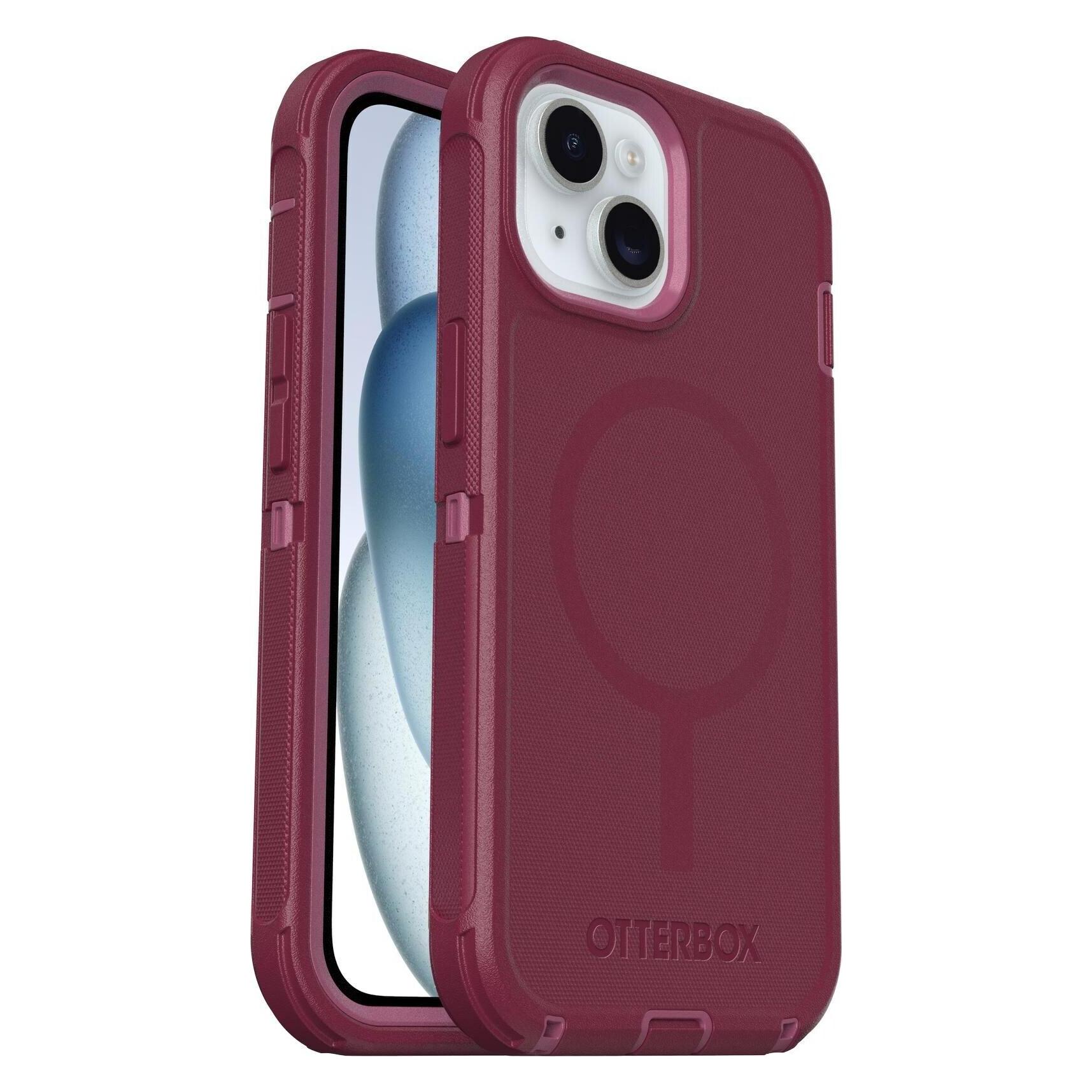 OtterBox Defender Mit MagSafe (Apple IPhone 13, Apple IPhone 14, Apple IPhone 15, Apple IPhone 16e), Smartphone Hülle, Pink