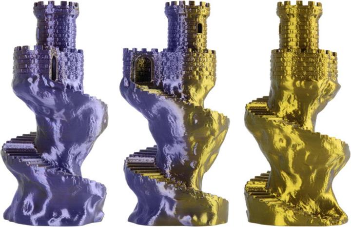 Immagine prodotto Filament · PLA Magic SILK · ROYAL AMETHYST · 1.75mm · 1kg (PLA, 1.75 mm, 1000 g, Viola)