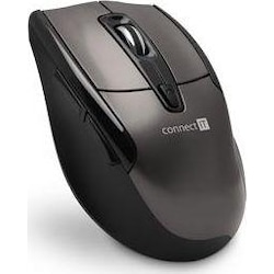 Connect IT CMO-1300-BR) (Kabellos), Maus, Schwarz