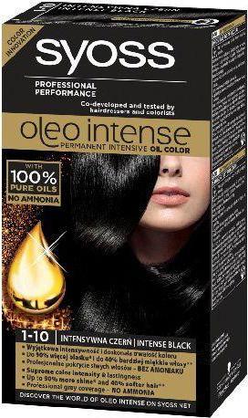 Produktbild Syoss Oleo Intense Hair Dye 1-10 Intensive Black (1-10 Intensives Black)