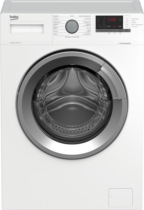 Produktbild Beko Waschmaschine WMO822A, 8kg, A wh (8 kg, Links)