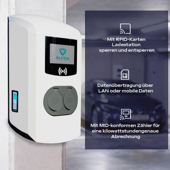 Produktbild Alfen Eve Double Pro-Line 904461021-7737 Wallbox (Typ 2, 22 kW)