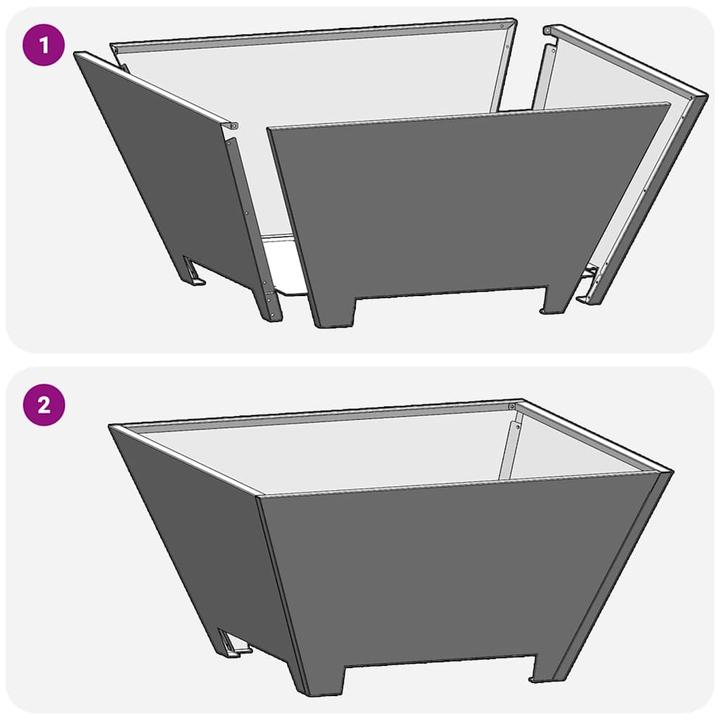 Immagine prodotto vidaXL Outdoor Feuerplatz (60 cm)