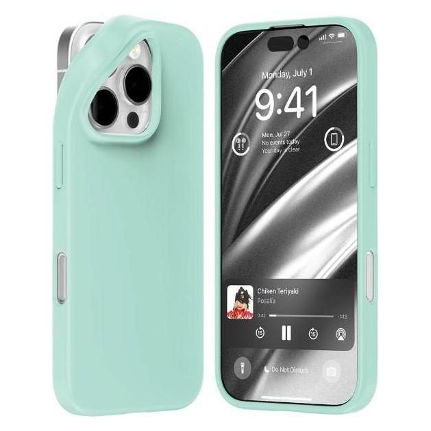Mercury Verde Morbido Iphone 16 Pro 6,3" Miętowy/ Menta (Apple Iphone 16 Pro), Cover Smartphone,