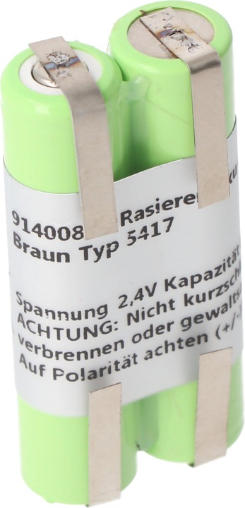 Actual product image AccuCell Battery for Braun Series 7 Beard Trimmer Battery BT7050, BT 7050 (700 mAh)