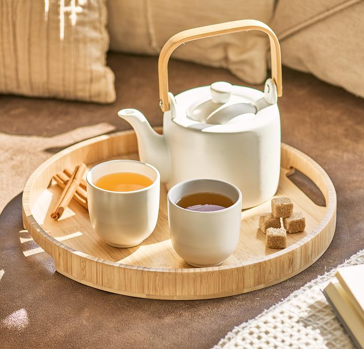 Produktbild Zeller Present Serviertablett Bambus rund ø 32x3cm