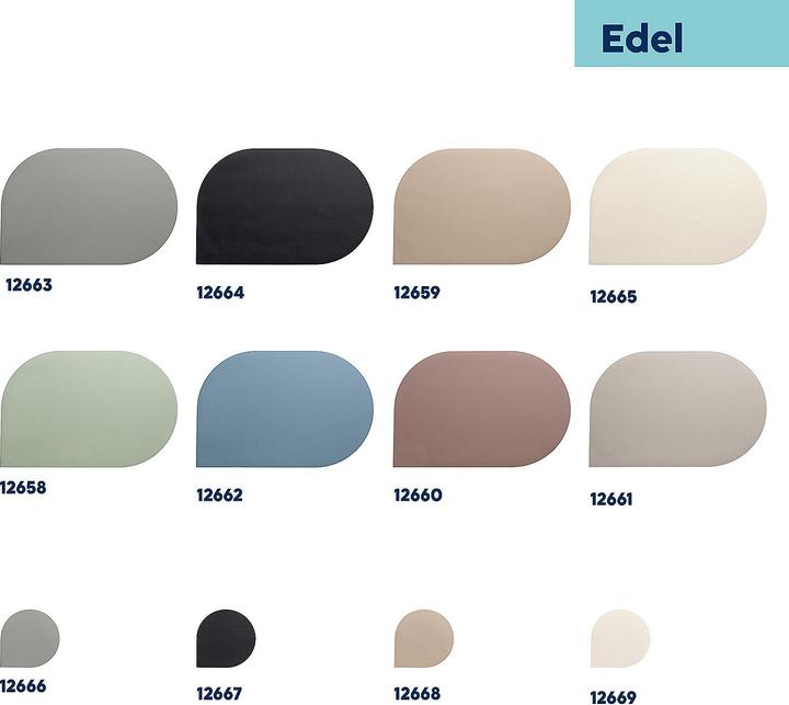 Image du produit Kela Set de table Edel blanche (1 pcs, 45 x 30 cm)