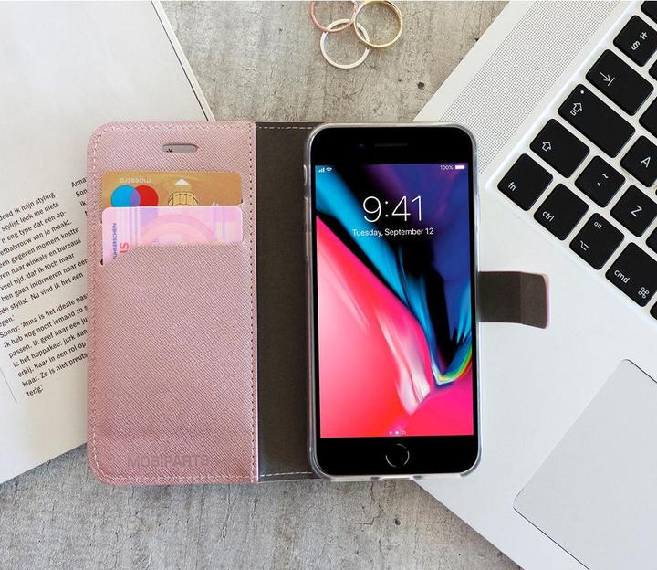 Immagine prodotto Mobiparts Saffiano Wallet Case Samsung Galaxy A6 Plus (2018) Pink (Nokia X6 2018)