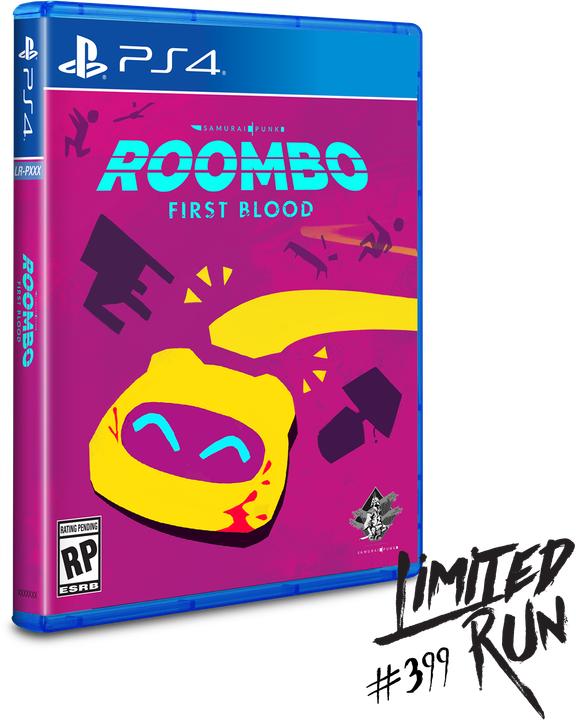 ROOMBO First Blood PS4 Limited Run °399 Game In EN FR ES JP KR Neuf