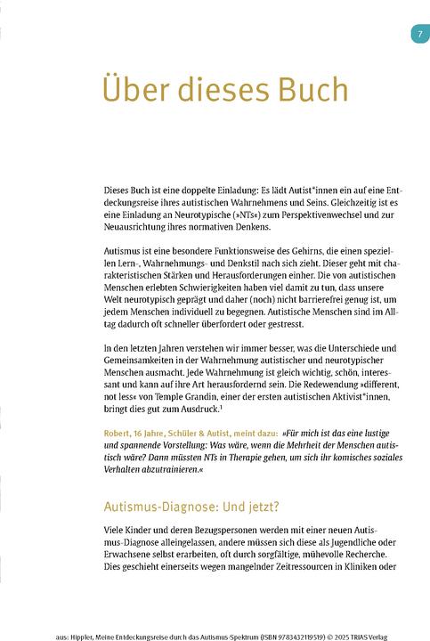 Produktbild Meine Entdeckungsreise durch das Autismus-Spektrum (Kathrin Hippler, Deutsch)