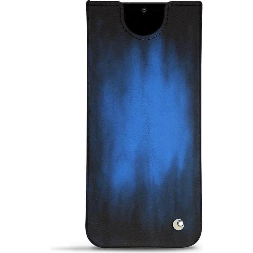 Noreve Lederschutzhülle (Samsung Galaxy S20), Smartphone Hülle, Blau
