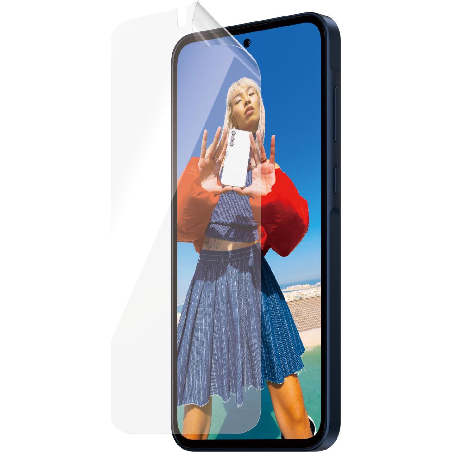 PanzerGlass Matrix (1 Stück, Samsung Galaxy A35), Smartphone Schutzfolie, Transparent