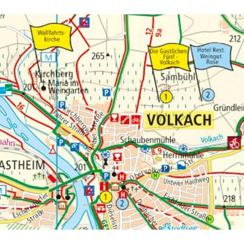 Thumbnail - PUBLICPRESS Rad- und Wanderkarte, Landkarte