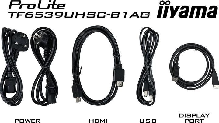 Produktbild iiyama ProLite TF6539UHSC-B1AG (3840 x 2160 Pixel, 65")