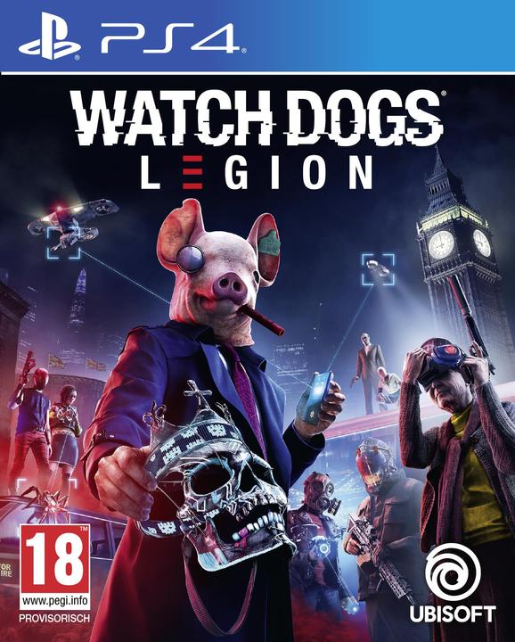 Produktbild Ubisoft Watch Dogs: Legion (PS4, DE, FR, IT)