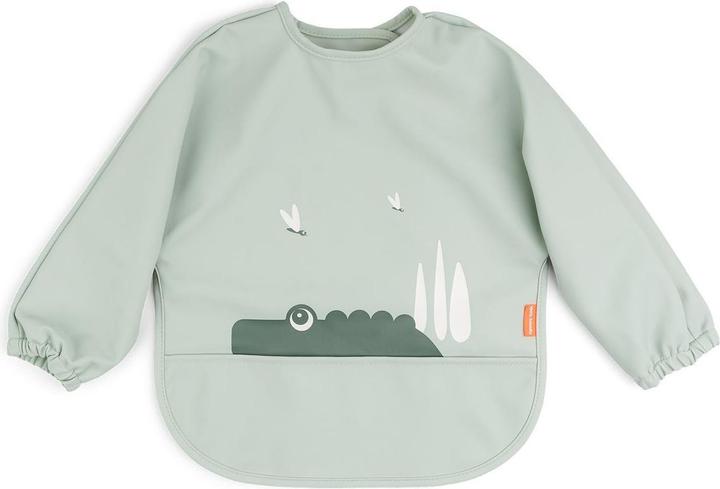 Done by Deer Lätzchen Ärmel-Lätzchen - wasserdicht - Croco - G