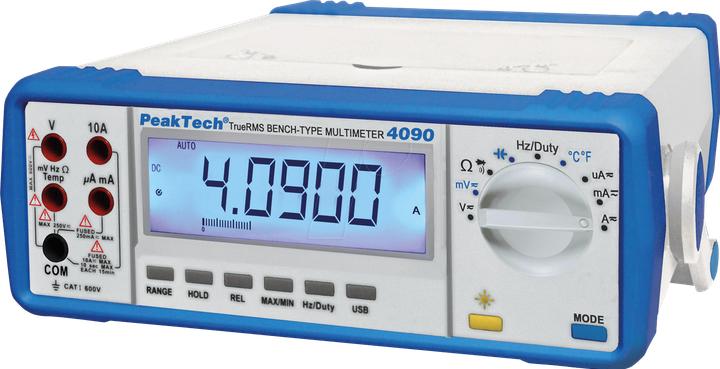 Actual product image Peaktech P 4090 Bench multimeter (CAT II 600V)